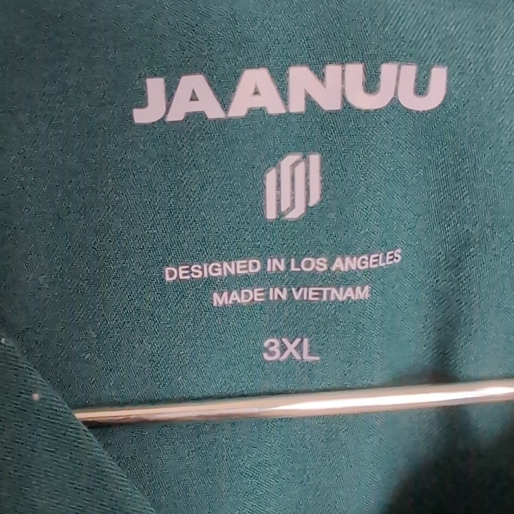 Jaanuu Dark Teal The Niels Holmes Every Day 1 Pocket Scrub Top Size 3x - Picture 2 of 4